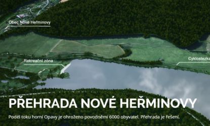 Tisková zpráva: Přehrada Nové Heřminovy je důležitá, nesmíme ale zapomínat na další ochranná opatření v krajině, říkají zástupci Asociace OBNOVA 2024+ 